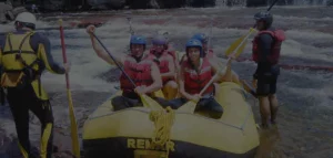 Rafting en el Río Yuruaní, Gran Sabana.