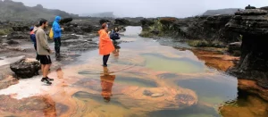 Jacuzzis de Roraima, zona sur.