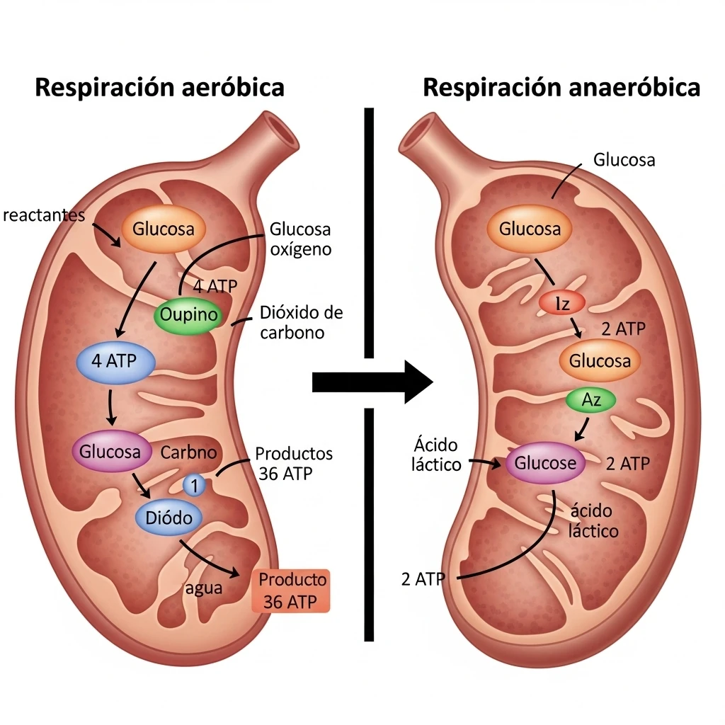 mitocondria, respiración celular